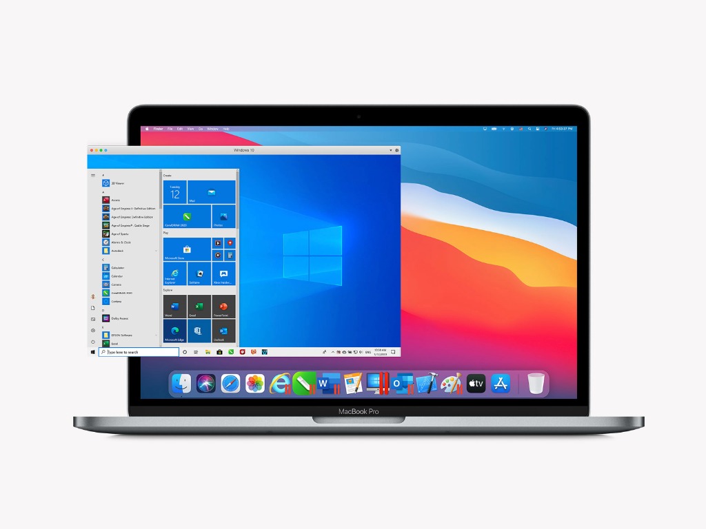 parallels for mac book pro